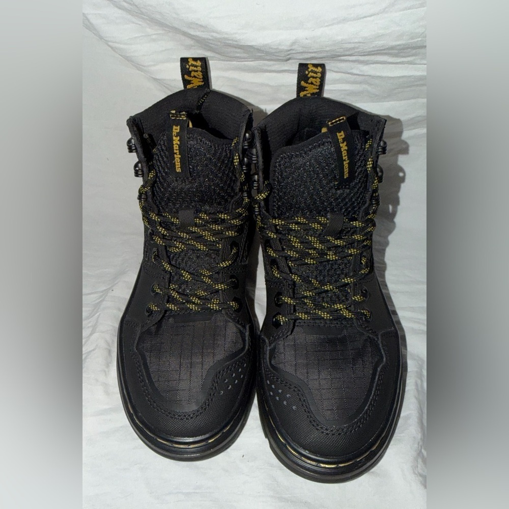 NWOT Dr. Martens Rilla Black Utility Boots - Women's 5